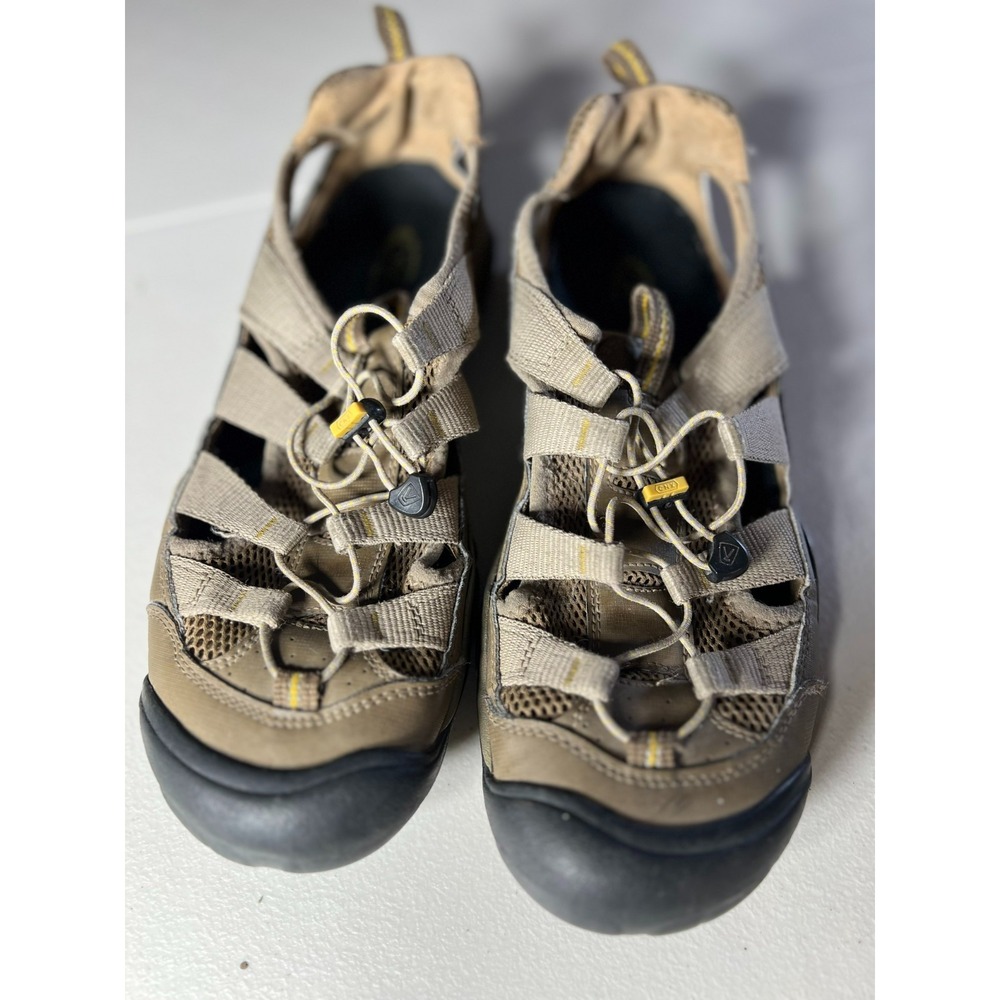 KEEN Clearwater CNX Mens 11.5 Water Sandals Hiking Shoes Tan Brown 1011026